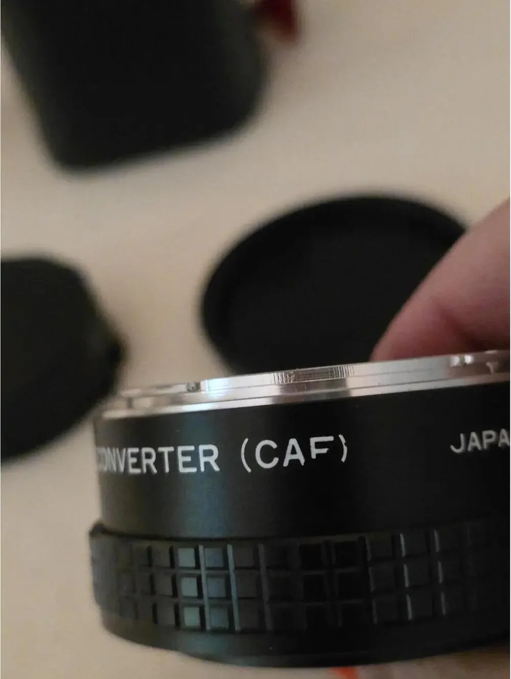 Sakar Auto 2X Teleconverter CAF Japan Multi-Coated w/ Case & Caps
